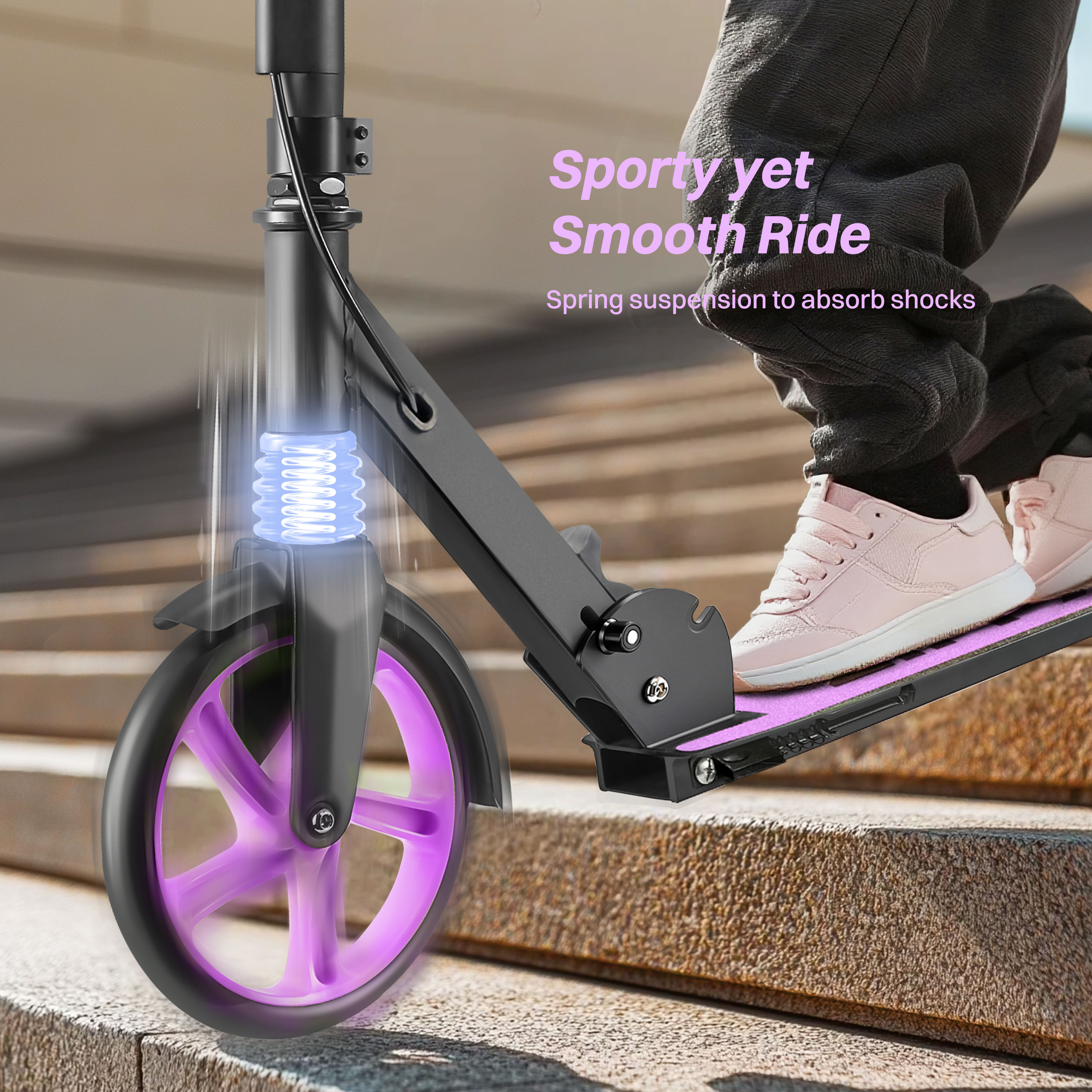 ZIFFY Big Kids Scooter
