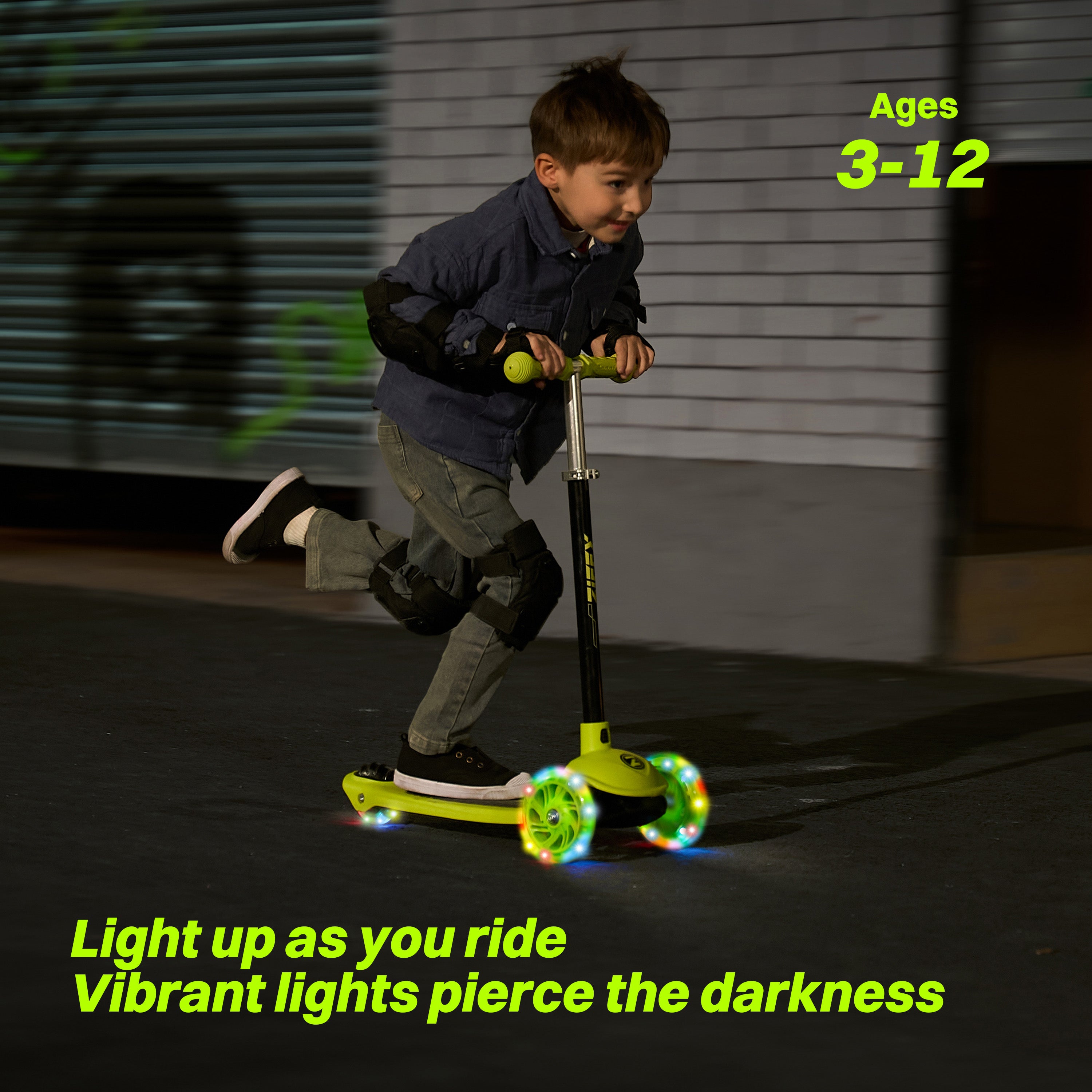 ZIFFY 3-Wheels Kick Scooter