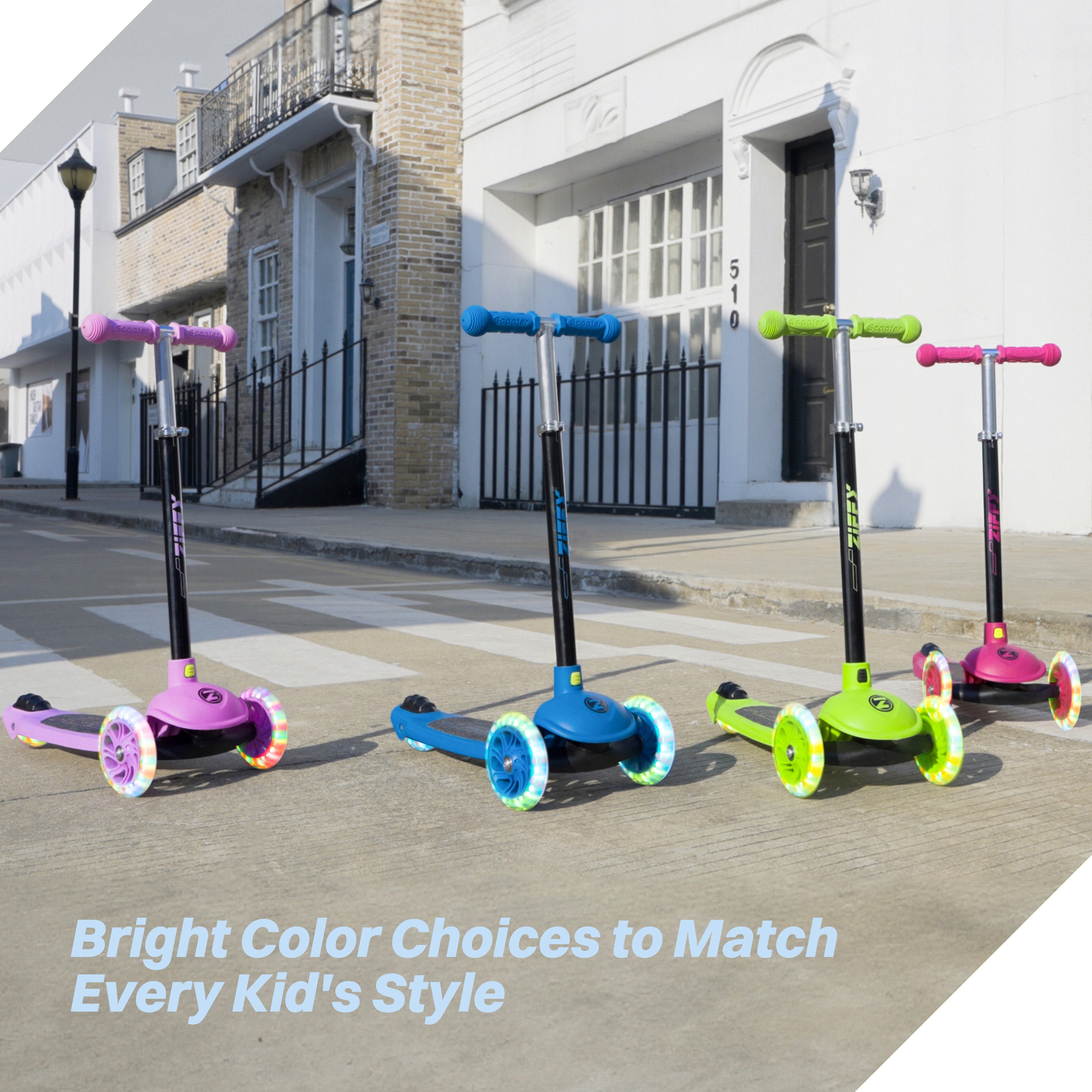ZIFFY 3-Wheels Kick Scooter