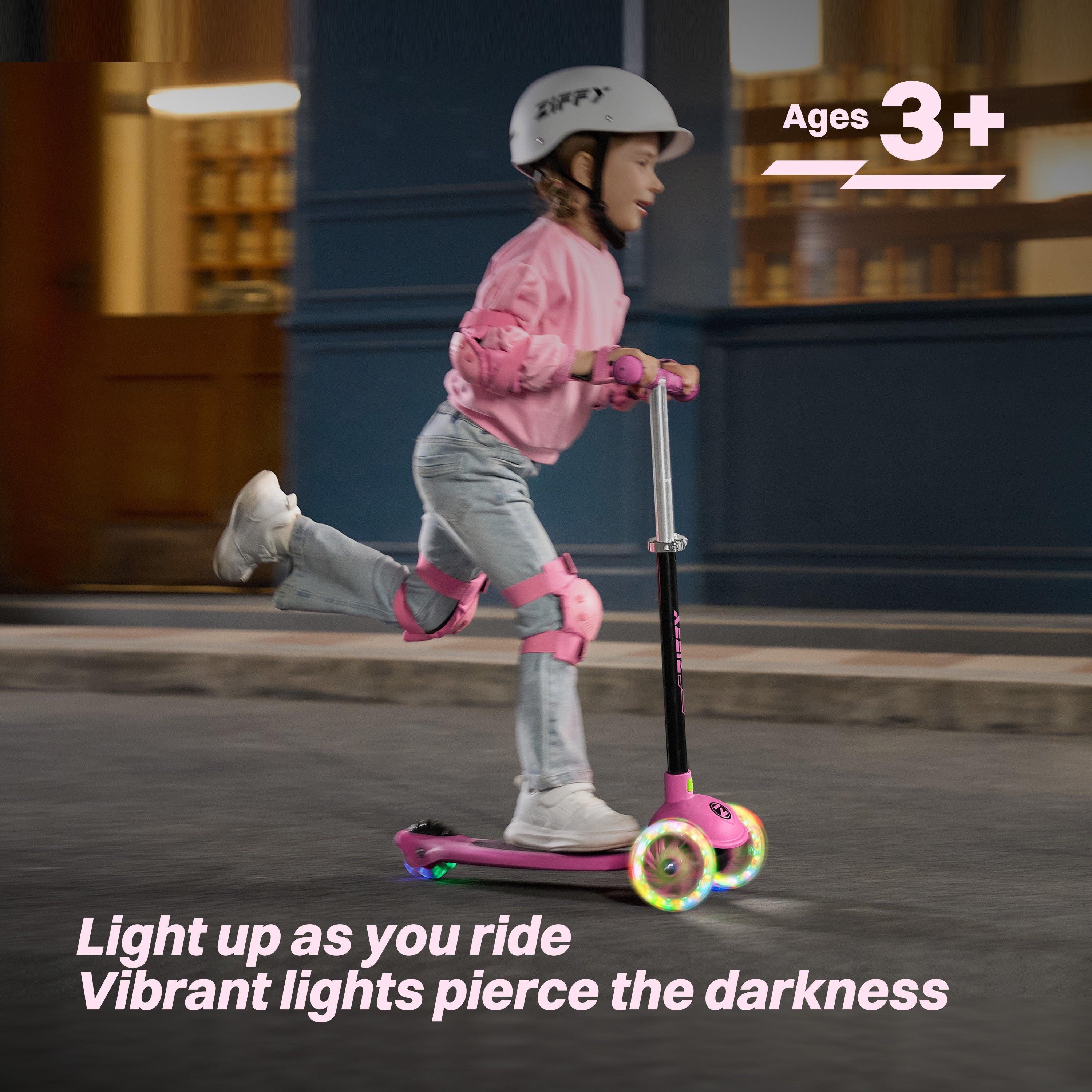 ZIFFY 3-Wheels Kick Scooter