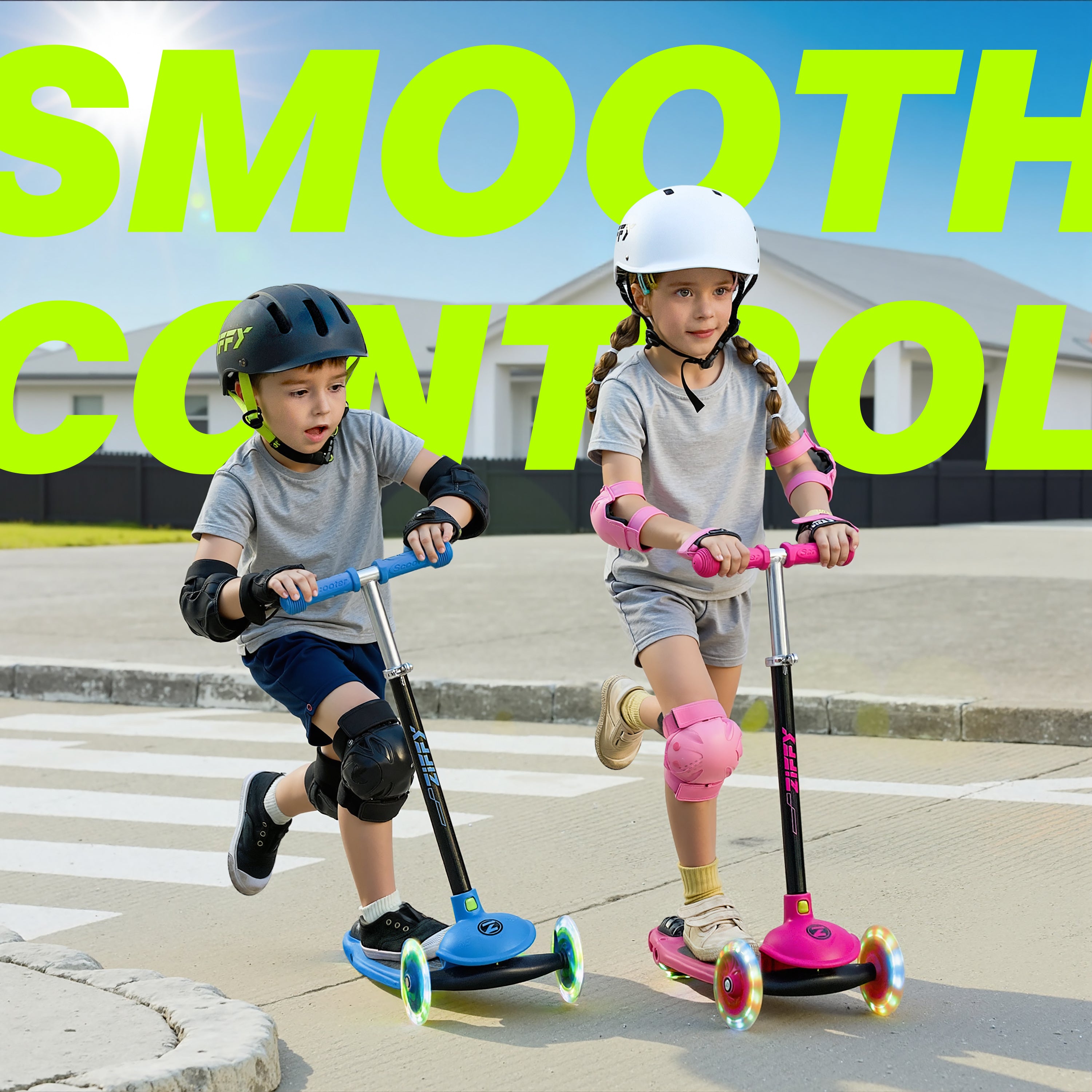 ZIFFY 3-Wheels Kick Scooter