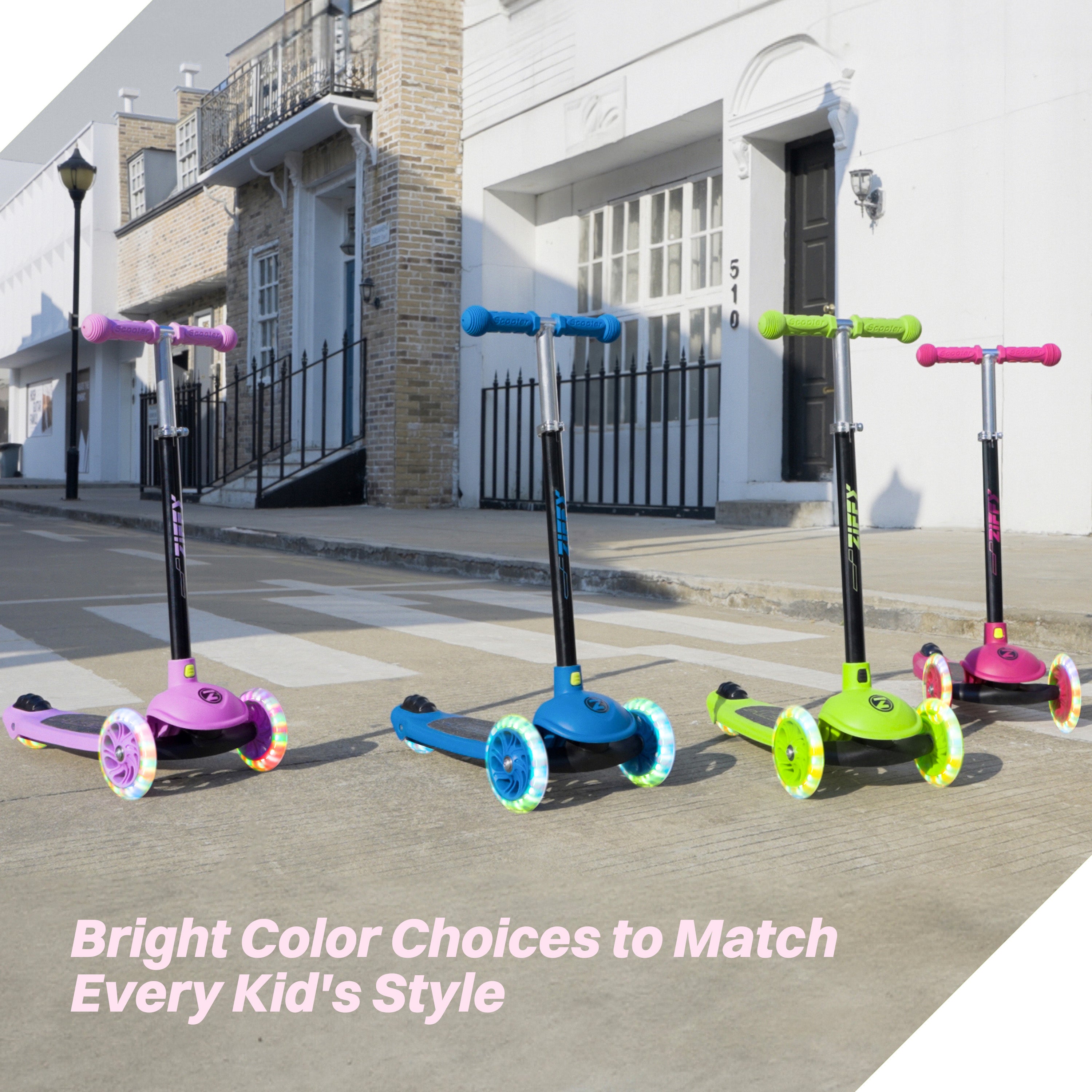 ZIFFY 3-Wheels Kick Scooter