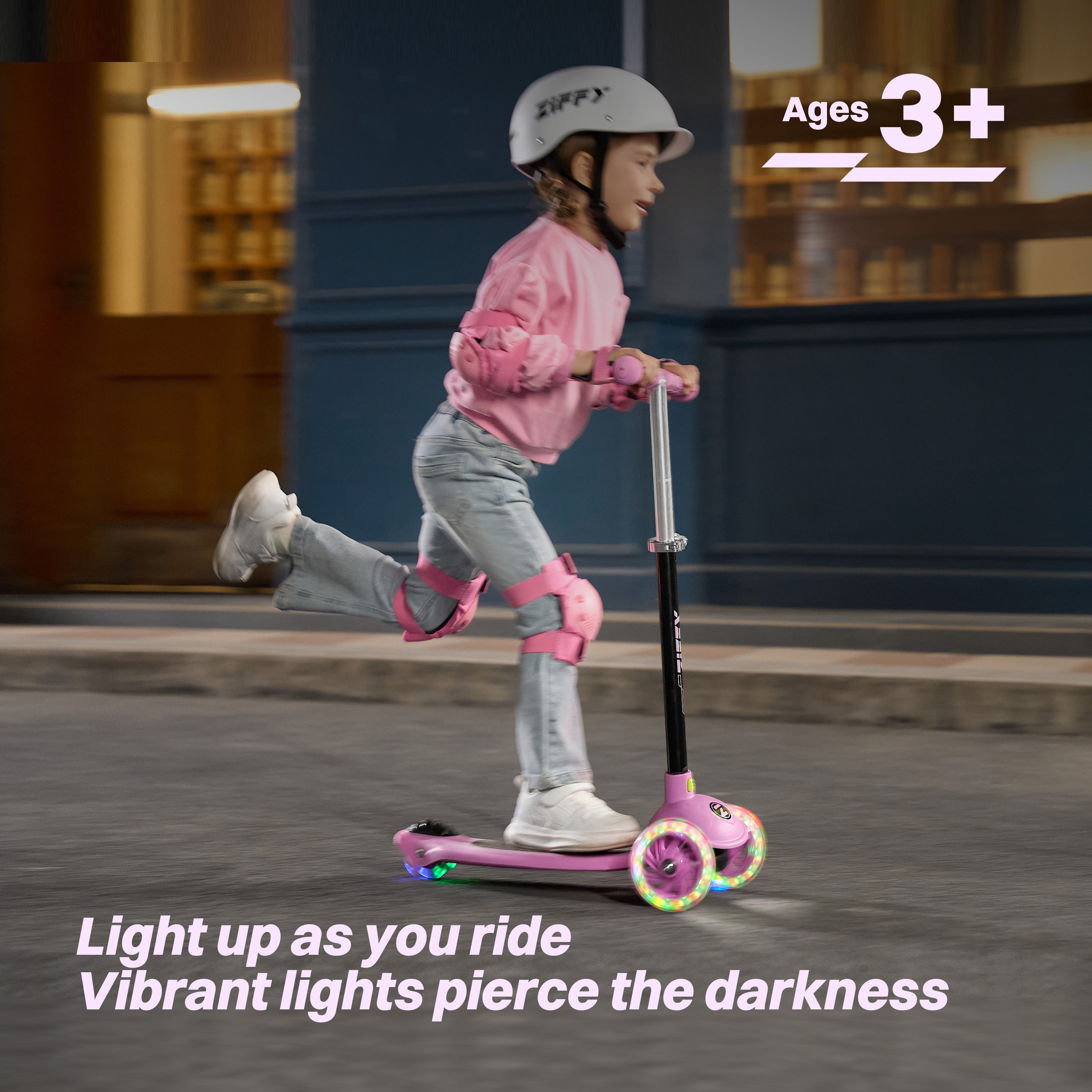 ZIFFY 3-Wheels Kick Scooter