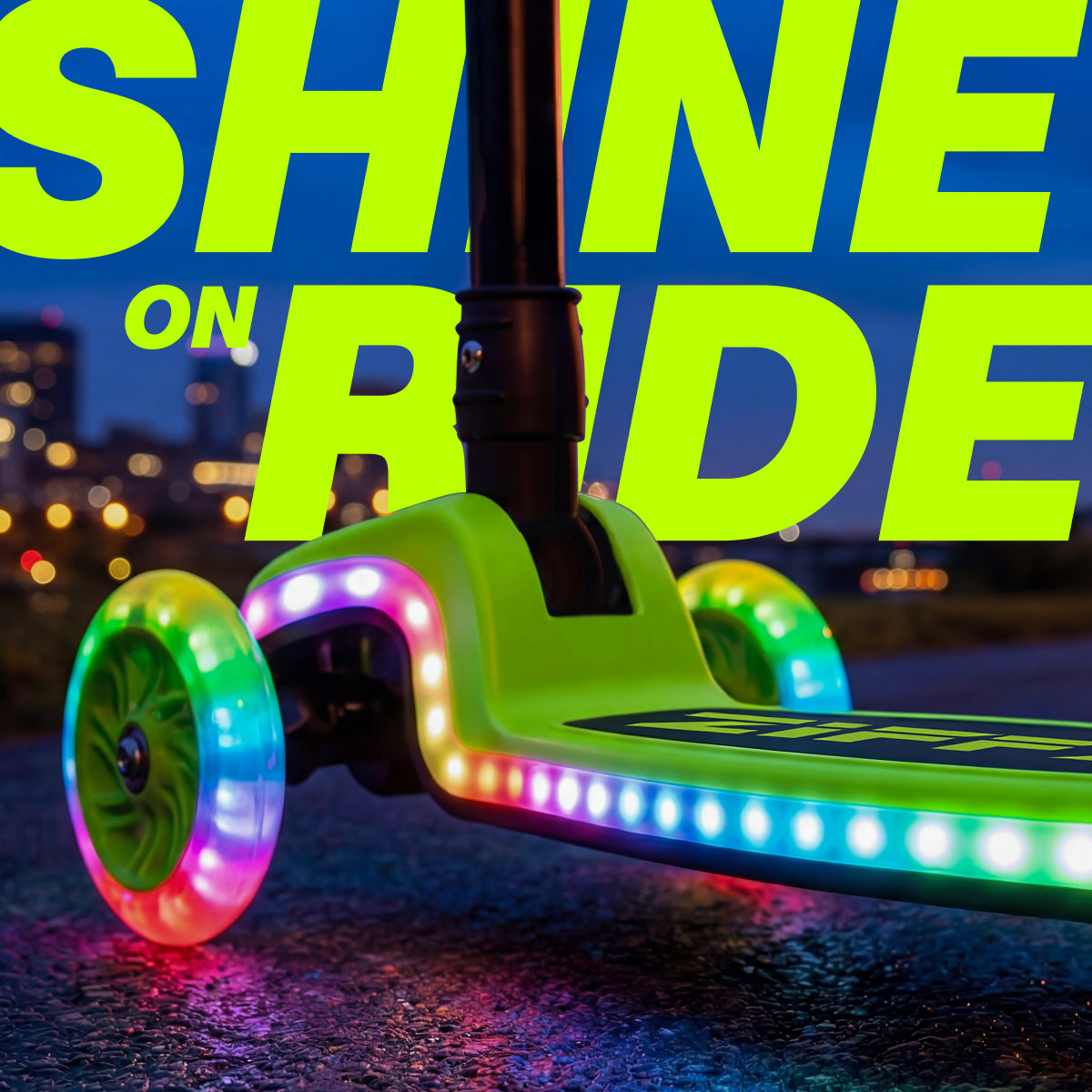ZIFFY Light-Up Kids Scooter