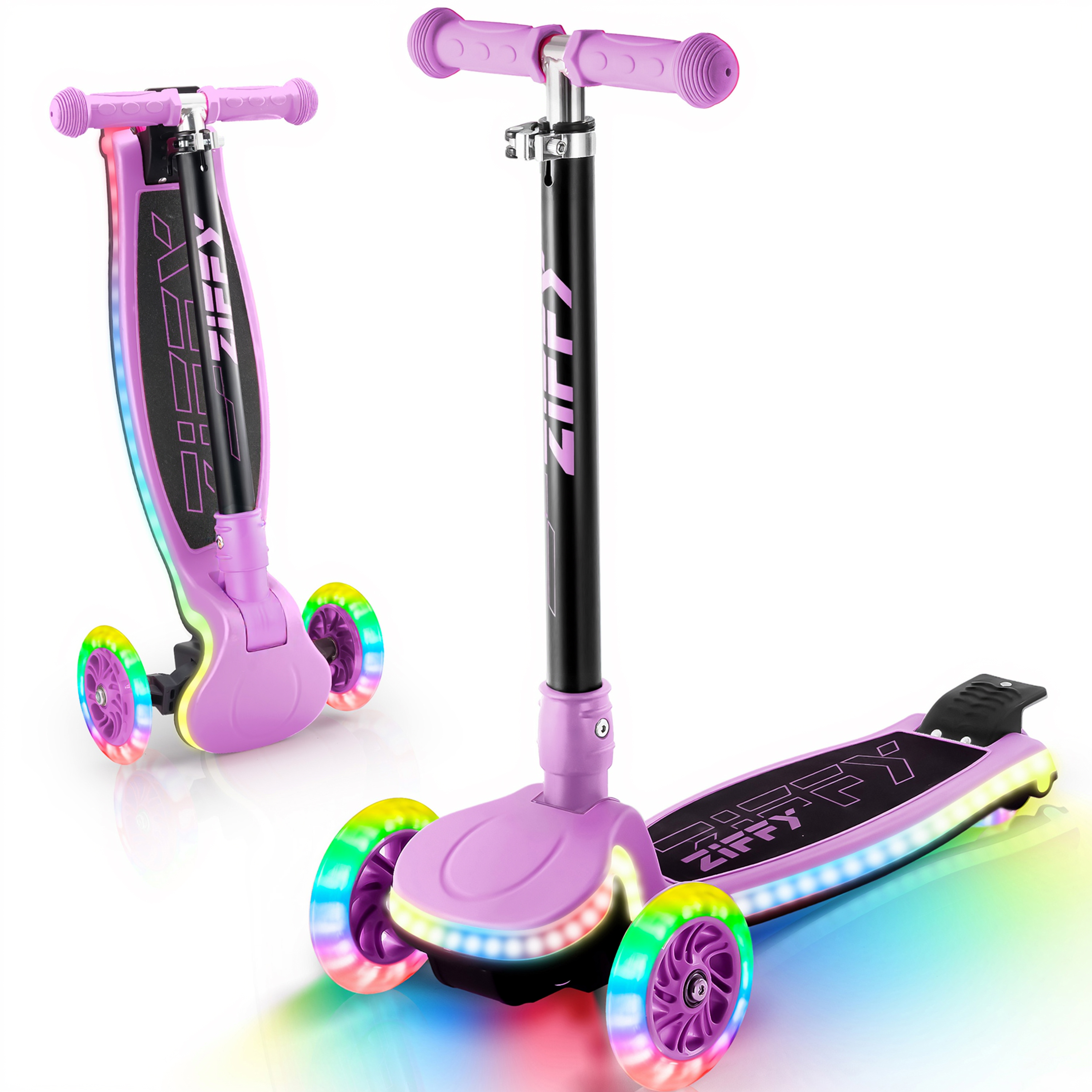 ZIFFY Light-Up Kids Scooter