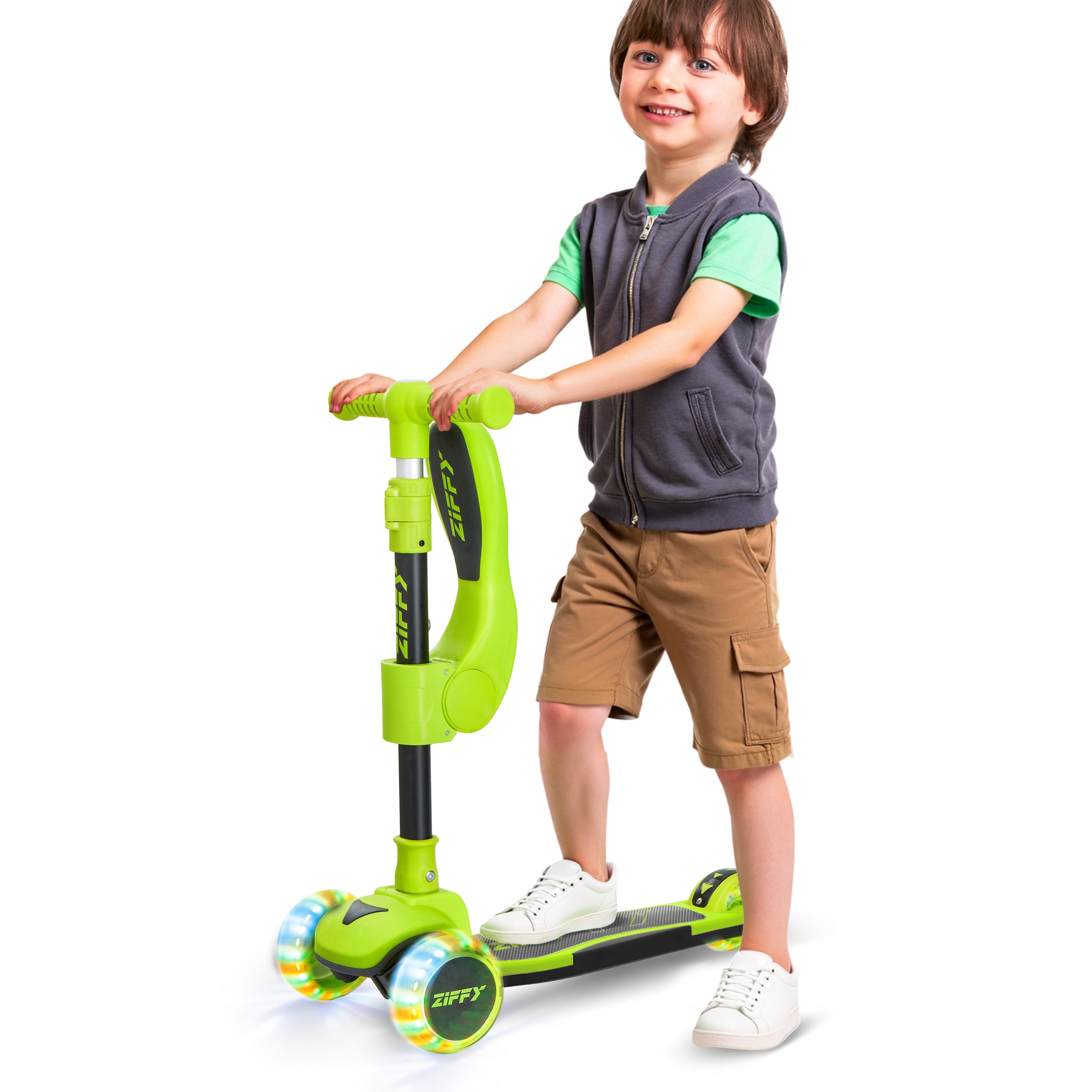 ZIFFY 2-in-1 Foldable Scooter