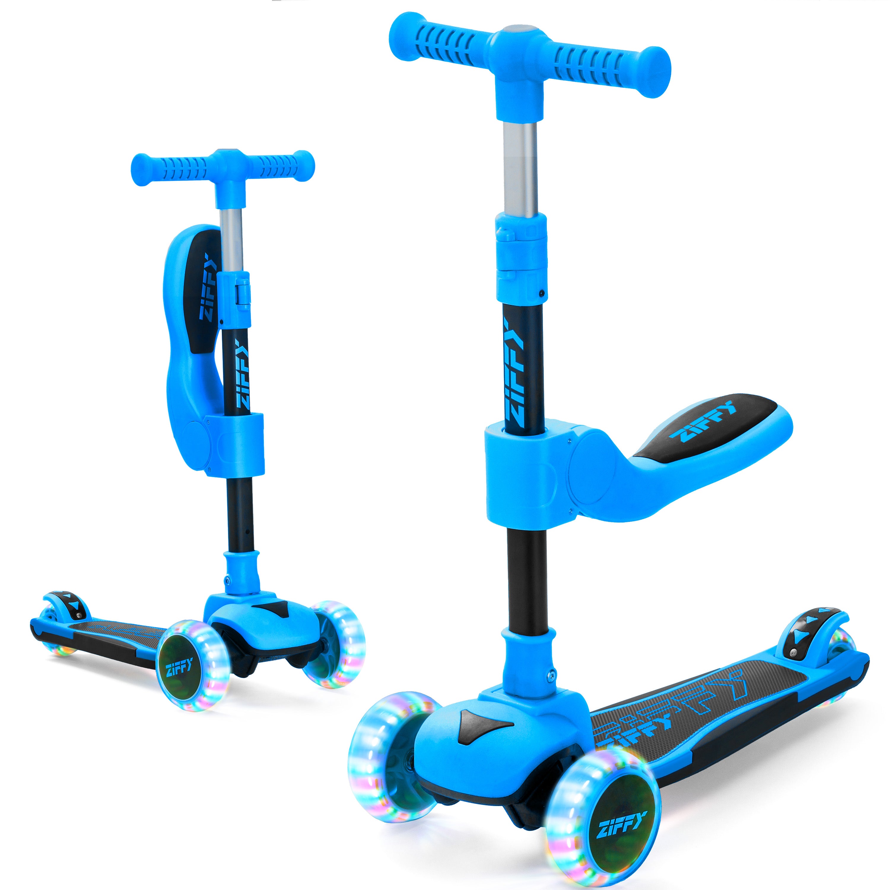ZIFFY 2-in-1 Foldable Scooter
