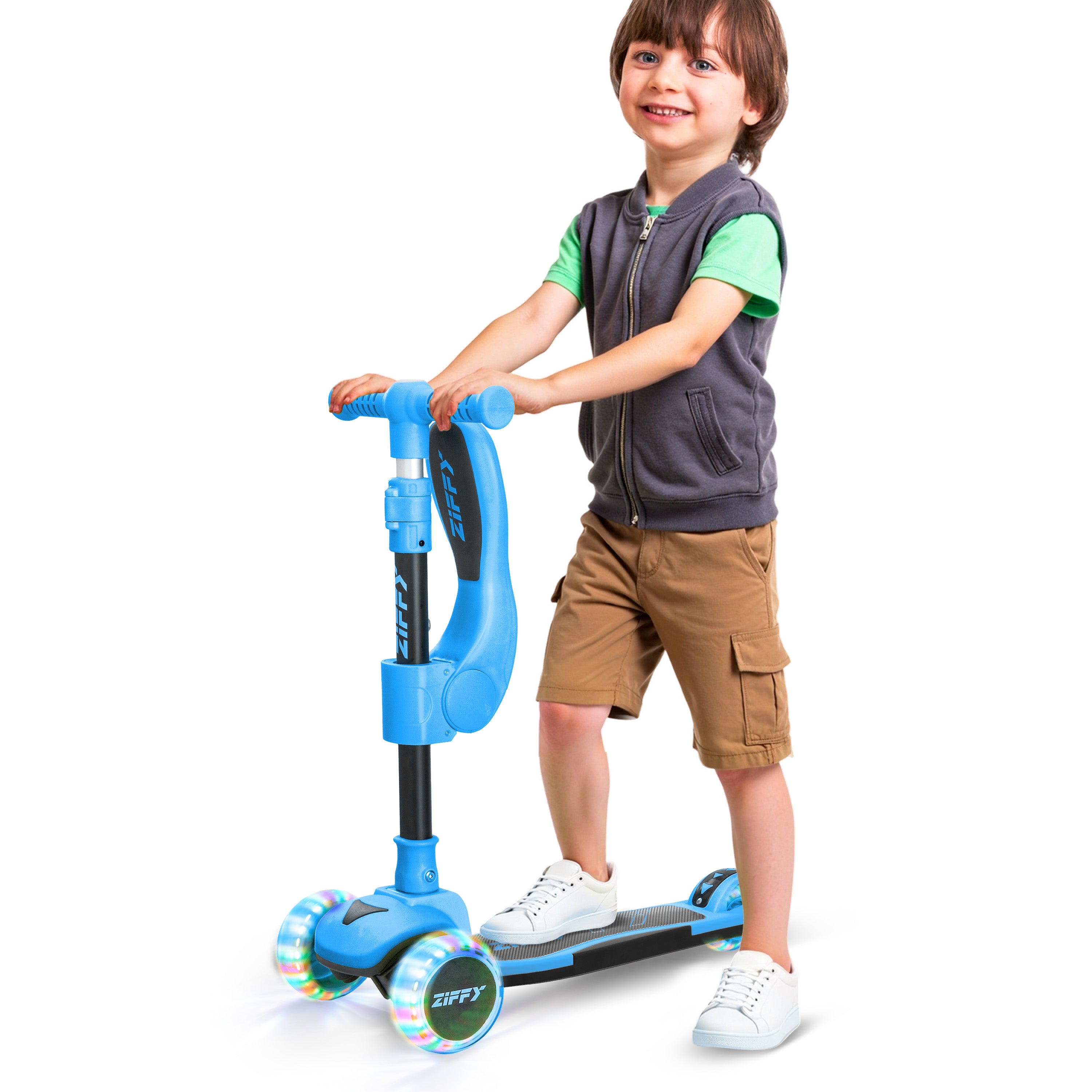 ZIFFY 2-in-1 Foldable Scooter