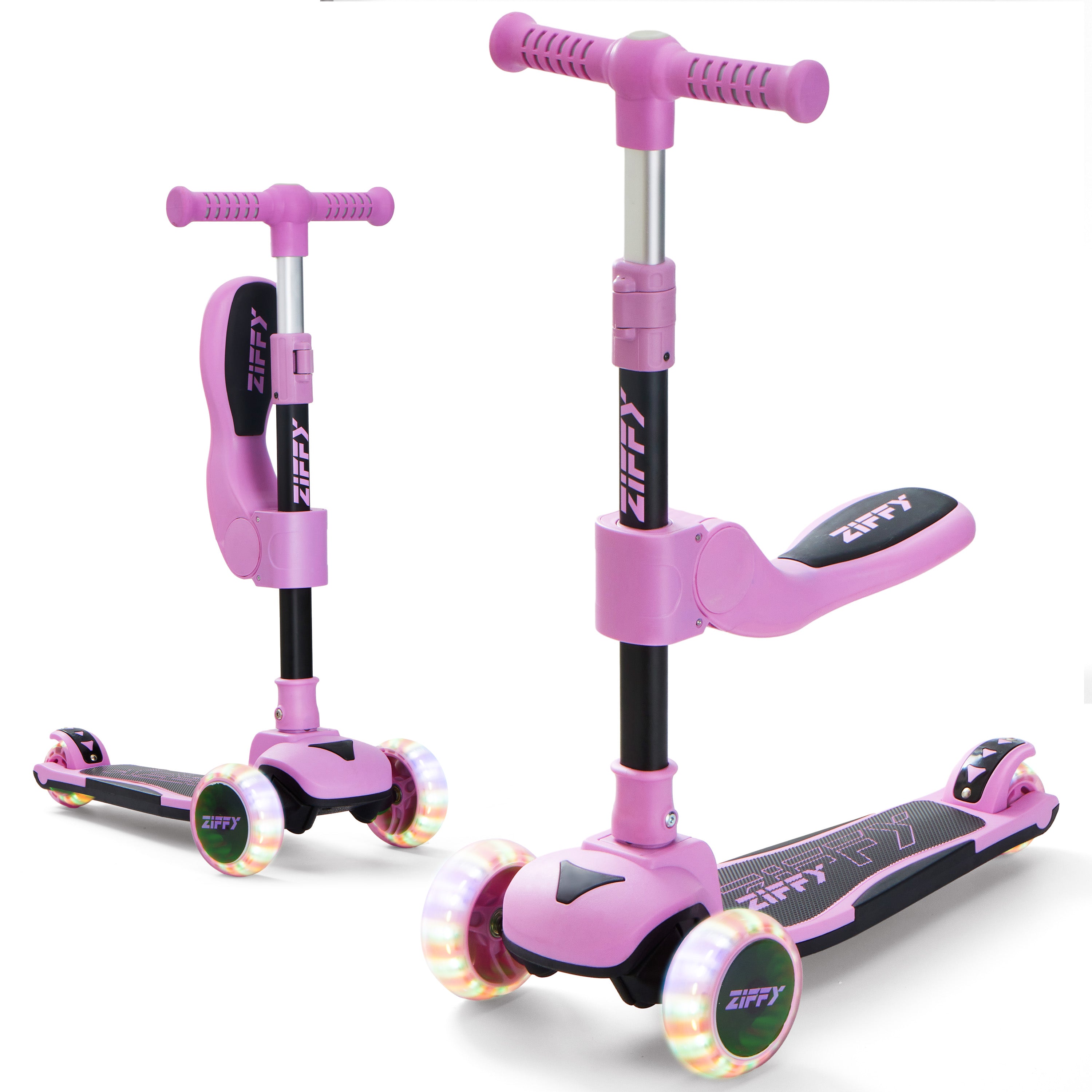 ZIFFY 2-in-1 Foldable Scooter