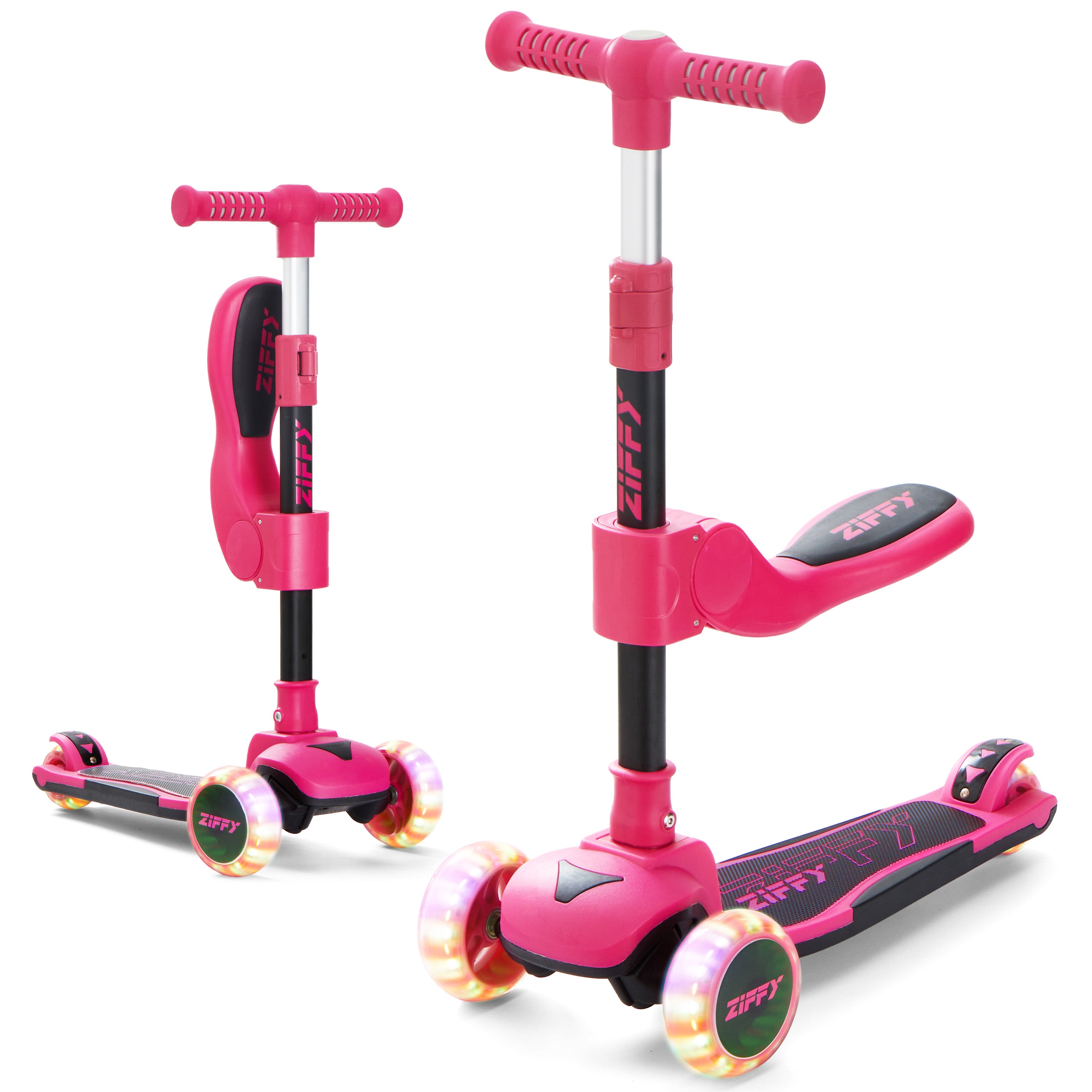 ZIFFY 2-in-1 Foldable Scooter