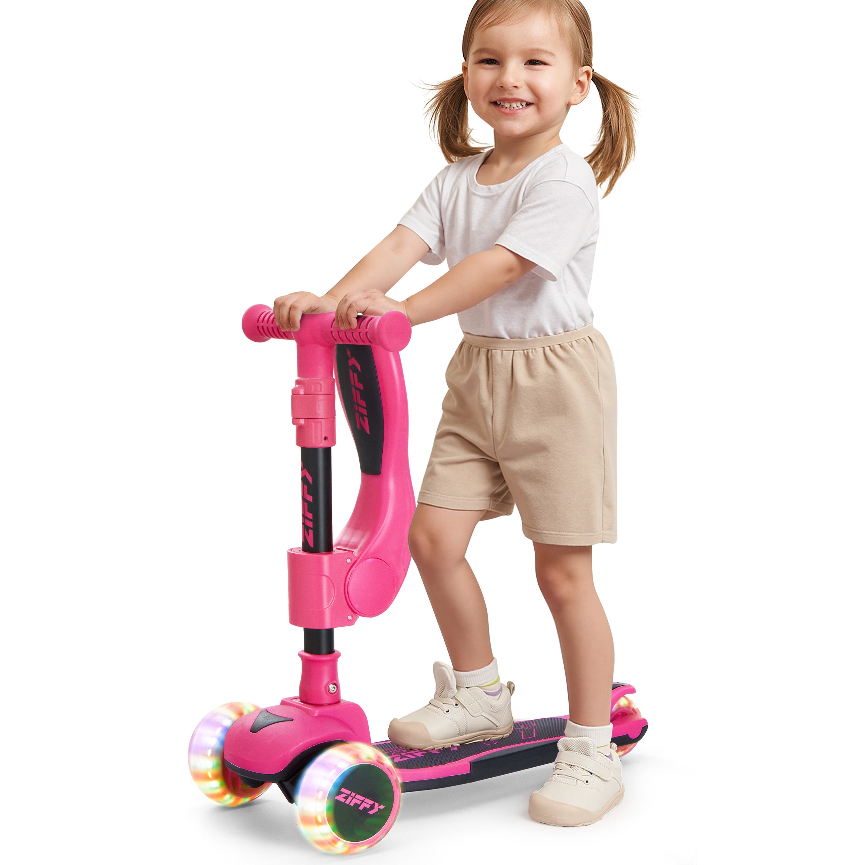 ZIFFY 2-in-1 Foldable Scooter
