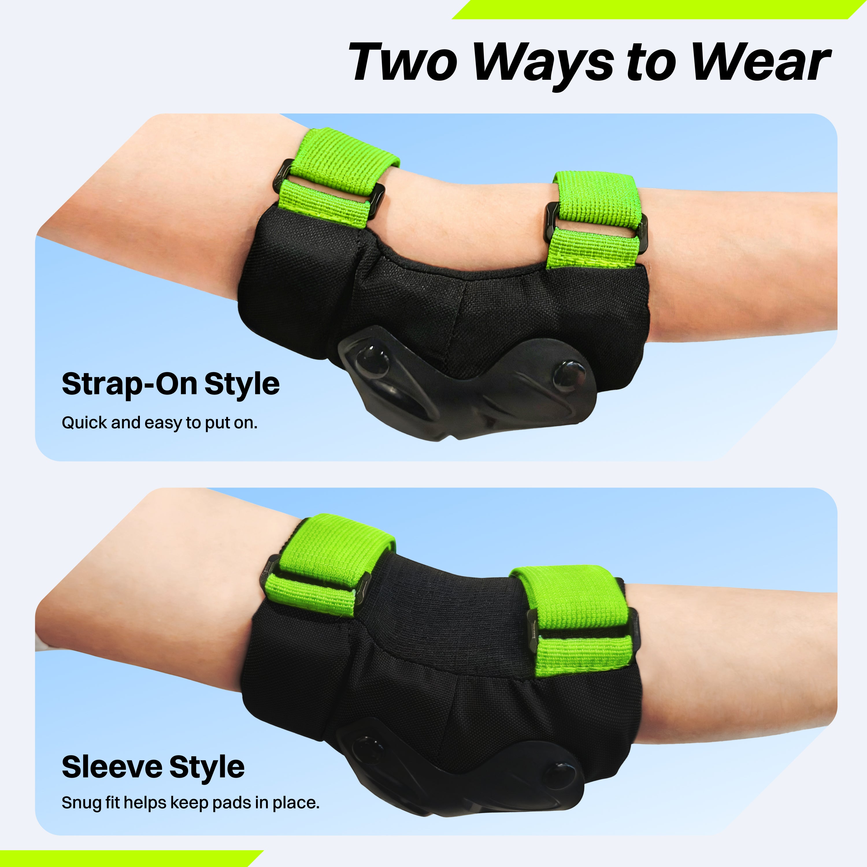 ZIFFY Kids Protective Wrist, Elbow & Knee Pads