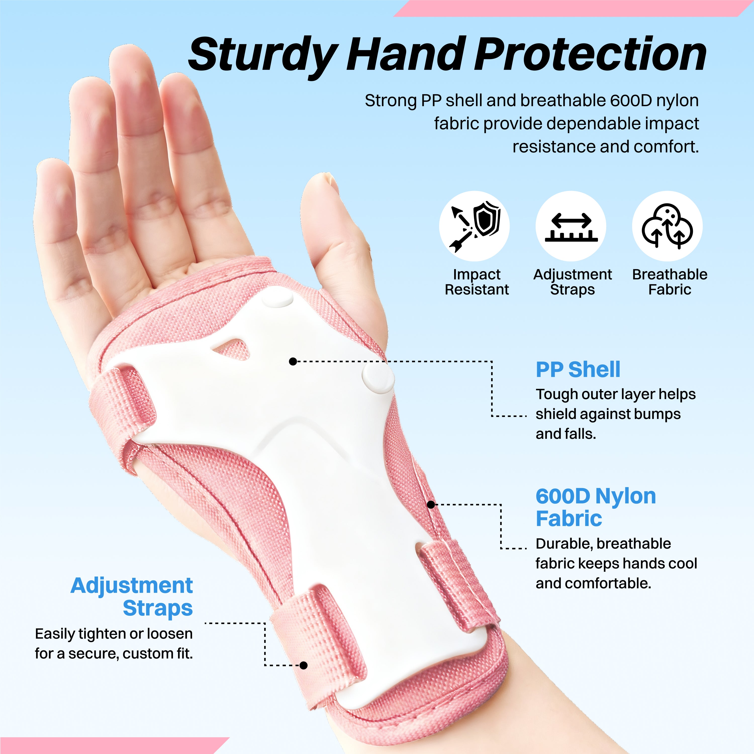 ZIFFY Kids Protective Wrist, Elbow & Knee Pads