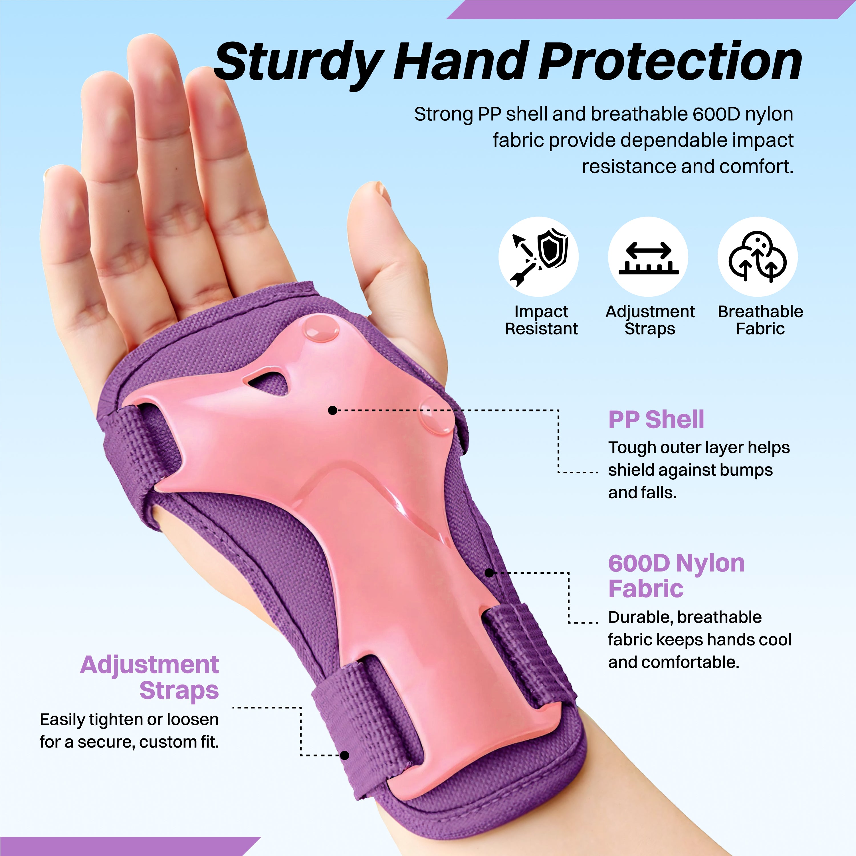 ZIFFY Kids Protective Wrist, Elbow & Knee Pads