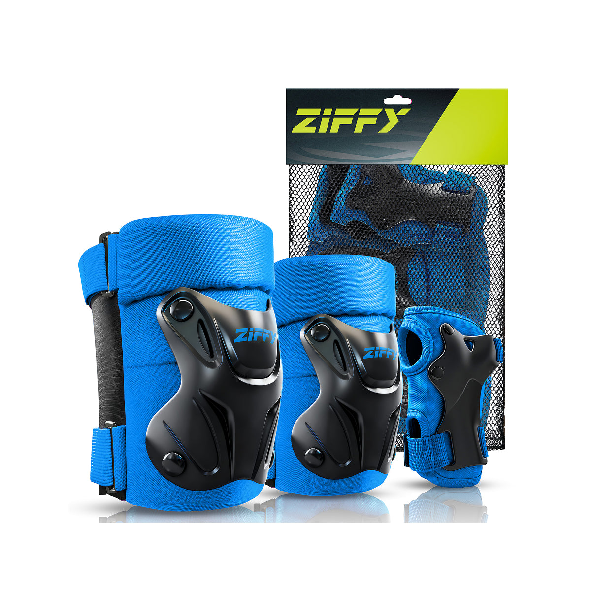 ZIFFY Kids Protective Wrist, Elbow & Knee Pads